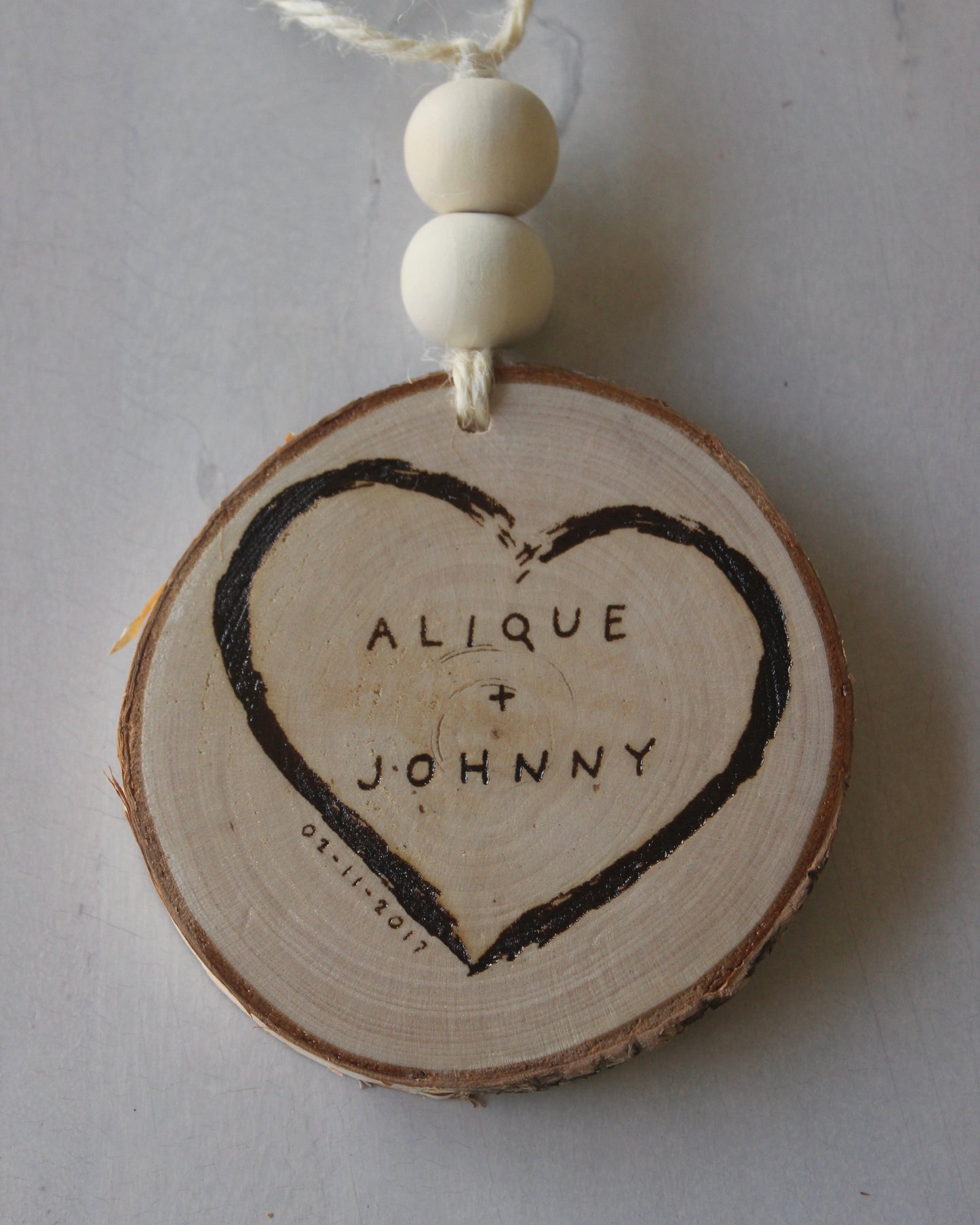 Tree Carving Ornament