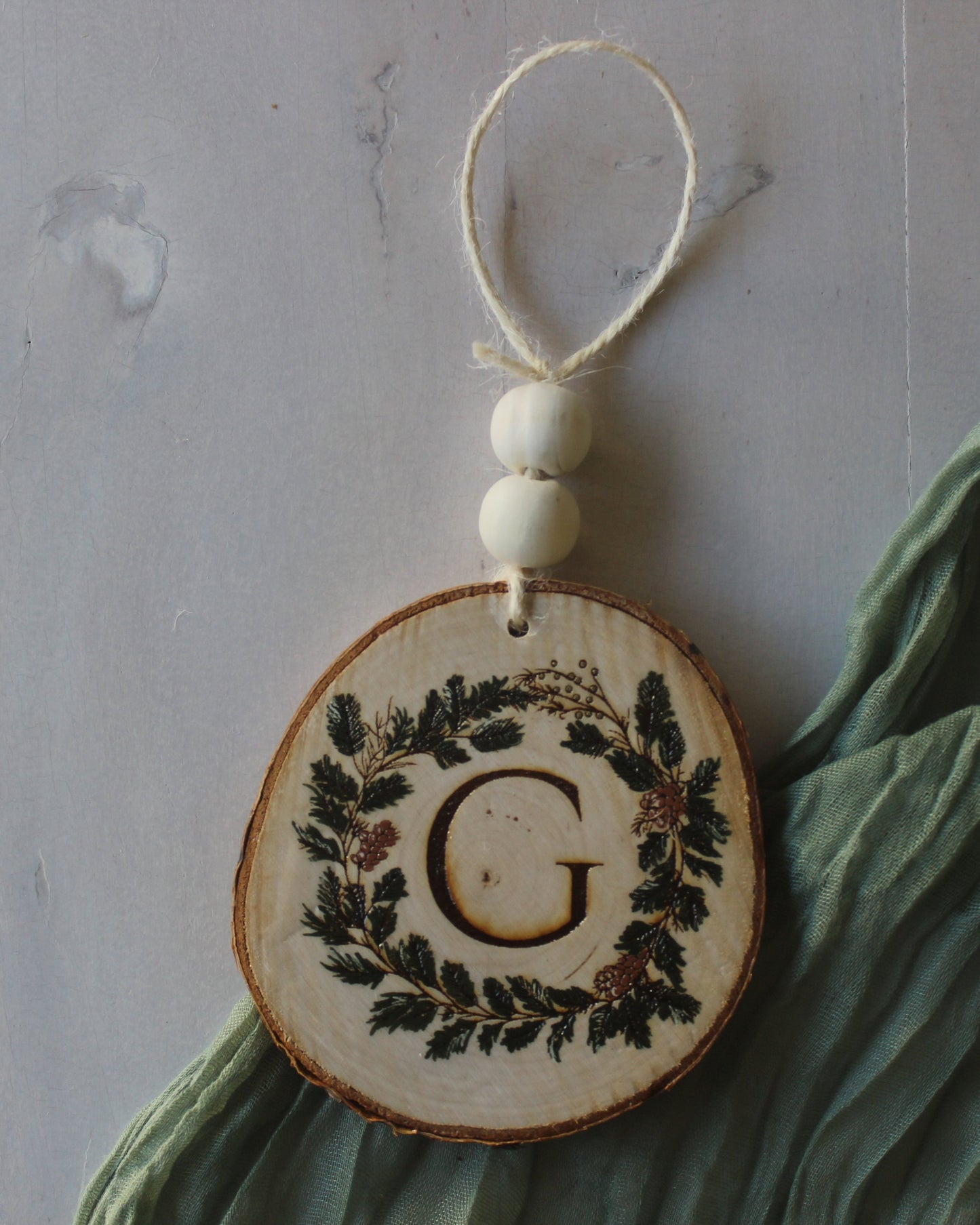 Initial Ornament