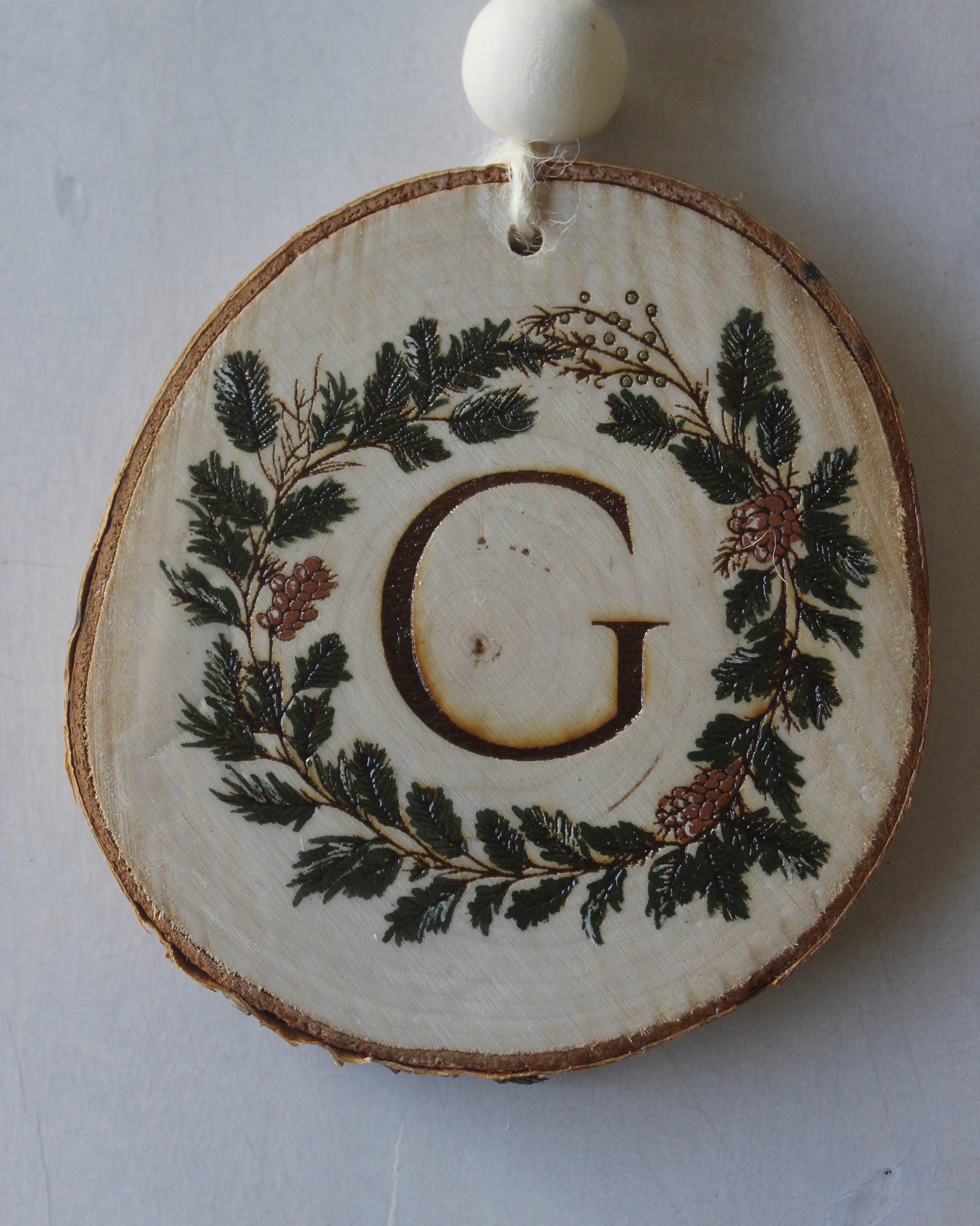 Initial Ornament