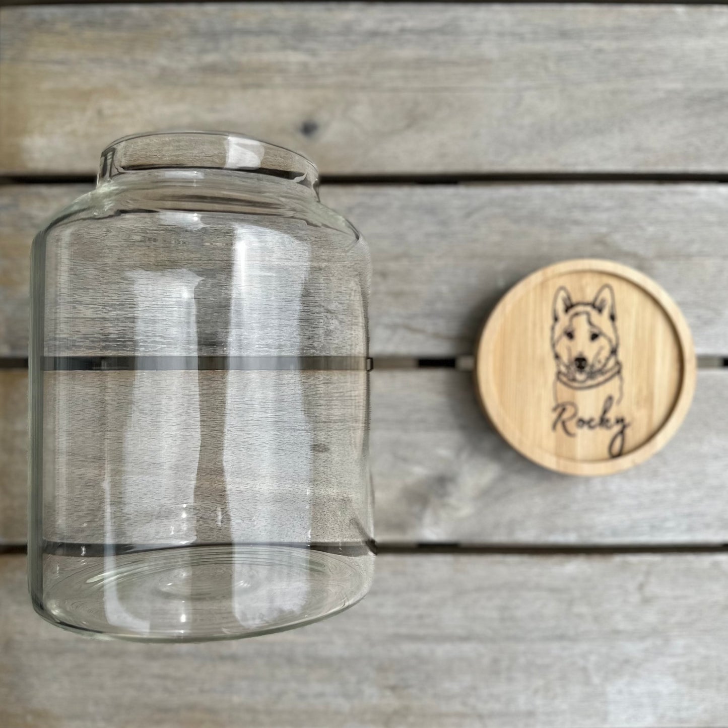 Pet Treat Jar