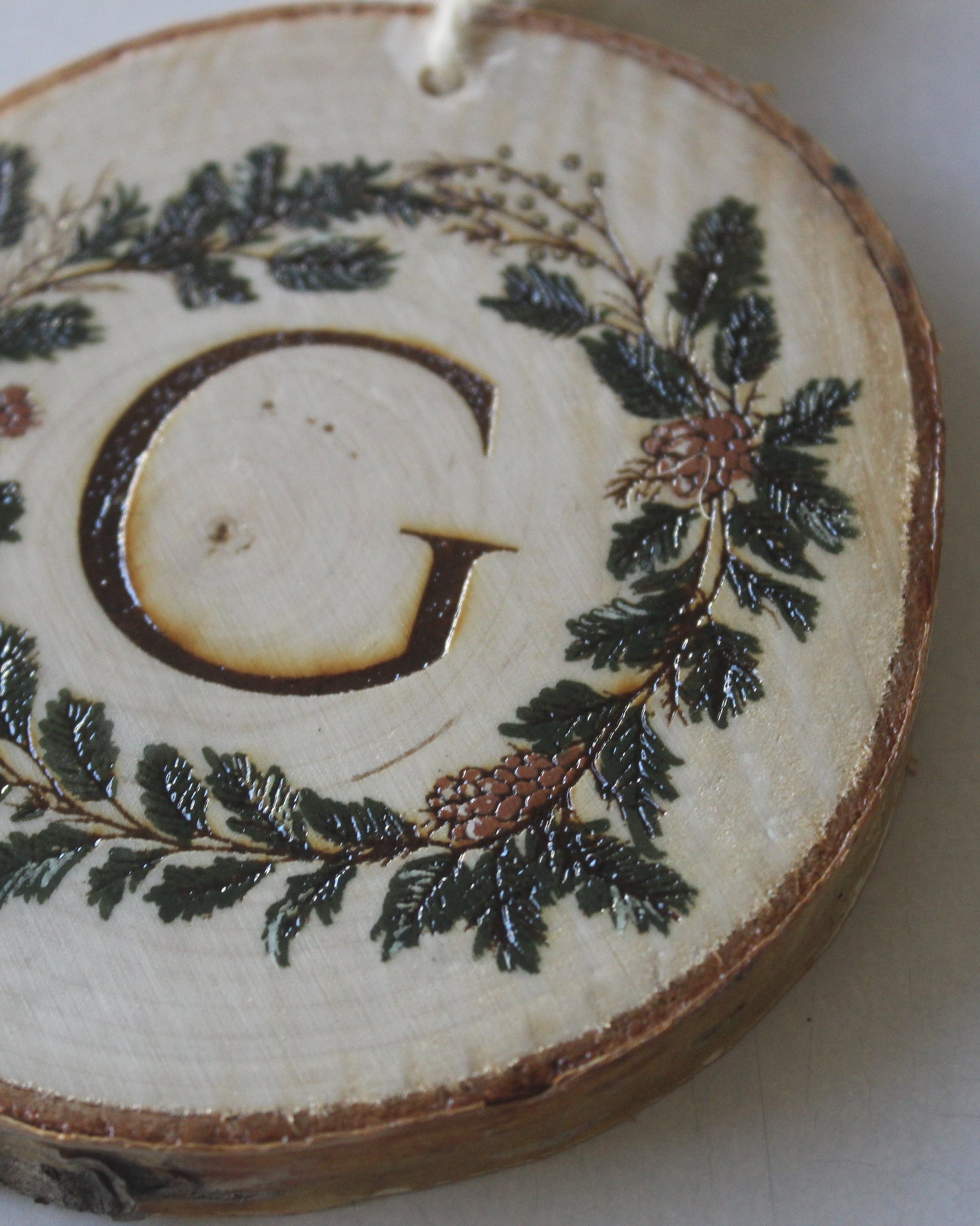 Initial Ornament