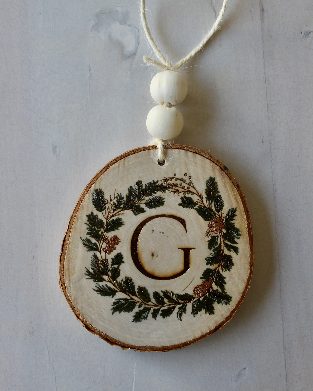 Initial Ornament