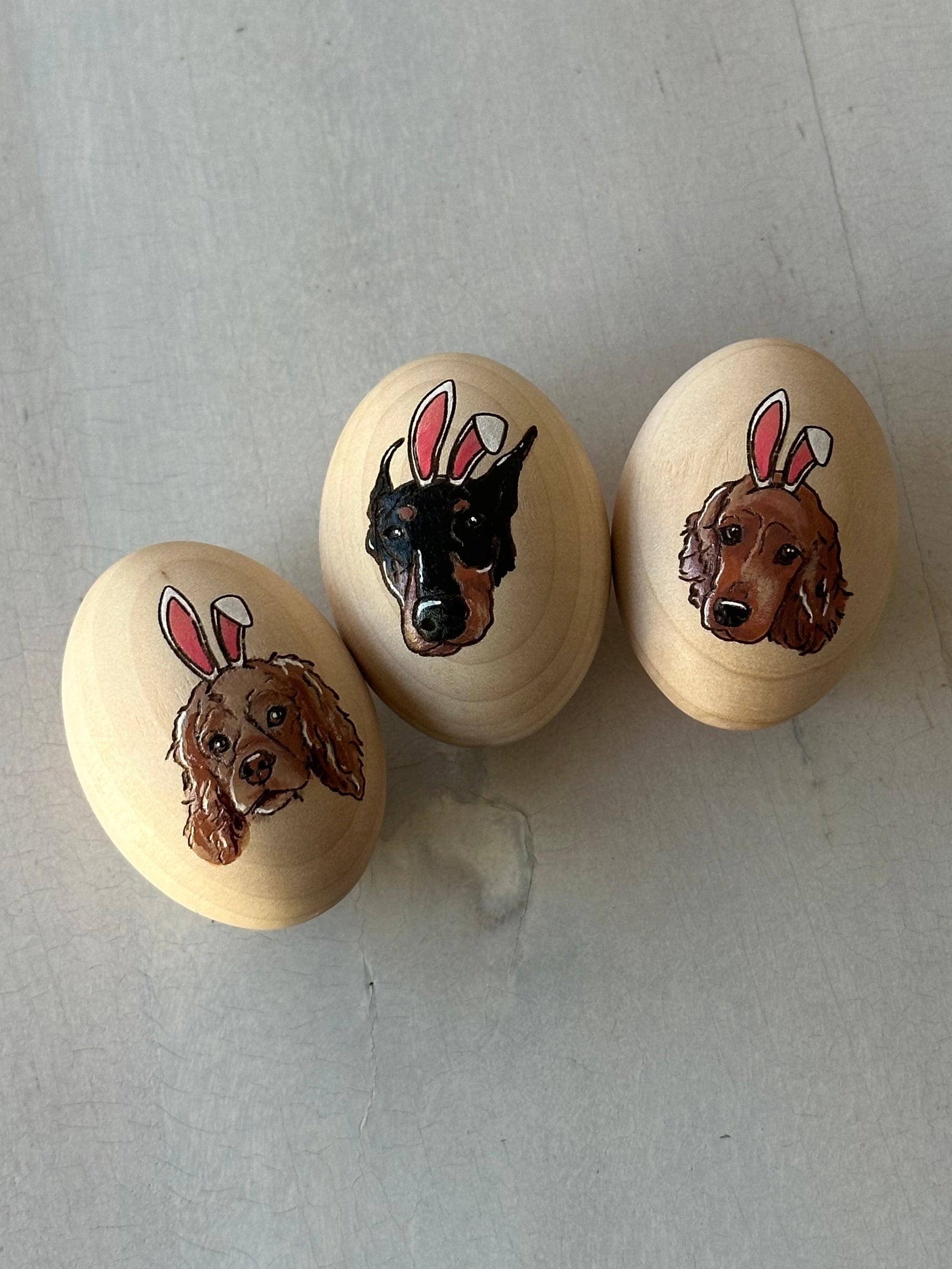Custom Pet Easter Eggs