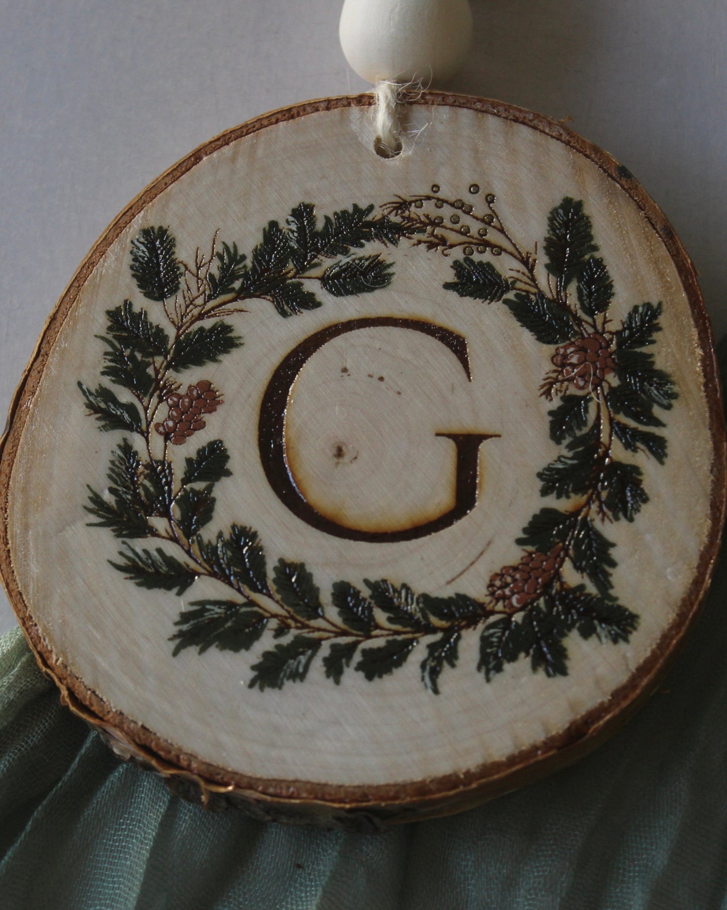 Initial Ornament