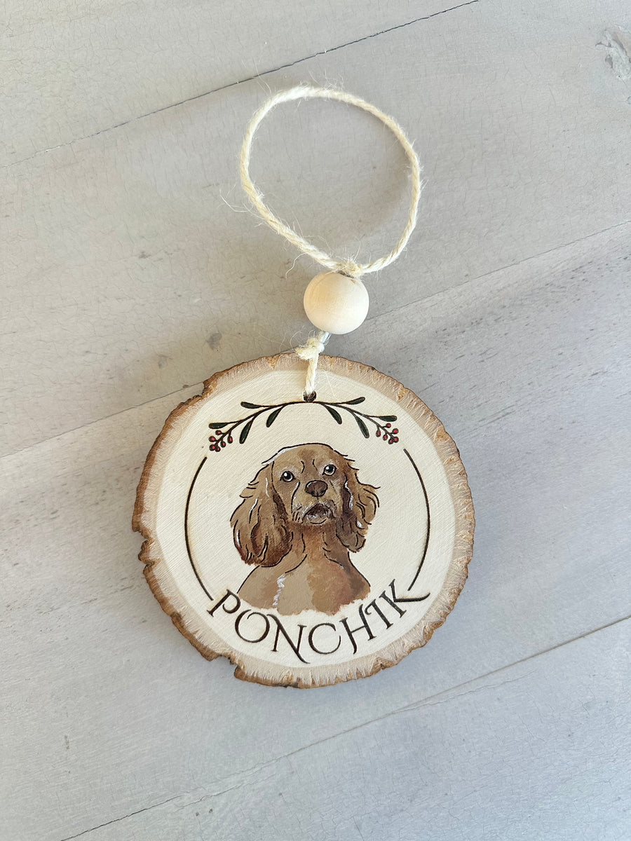 Pet Portrait Ornaments