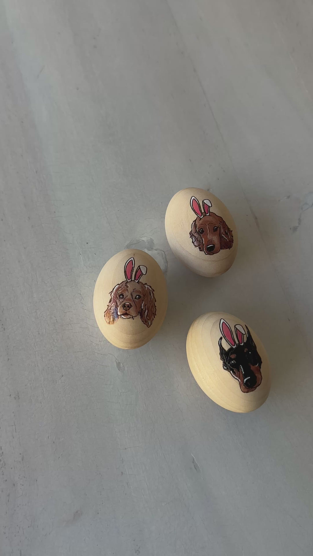 Custom Pet Easter Eggs